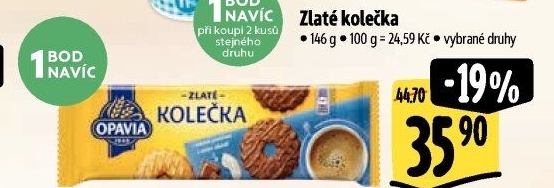 Sušenky Kolečka Zlaté Opavia
