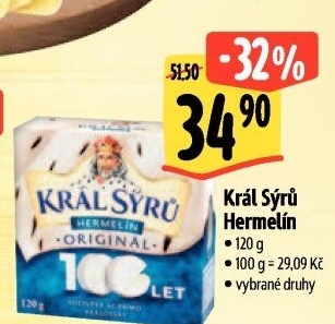 Sýr Hermelín Král sýrů
