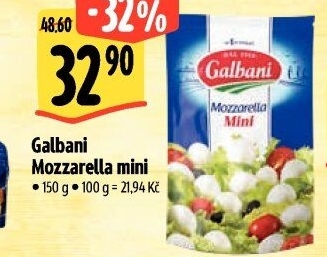 Sýr Mozzarella Galbani mini