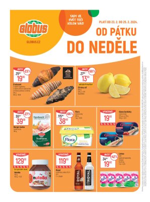 akční leták Globus 21.2.2024-27.2.2024