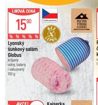 Lyonský šunkový salám Globus
