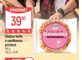 Globus Vafle s vanilkovou příchutí