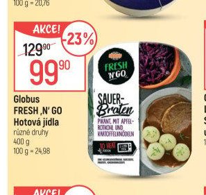 Globus FRESH N' GO Hotová jídla