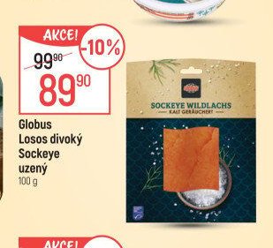 Globus Losos divoký Sockeye uzený