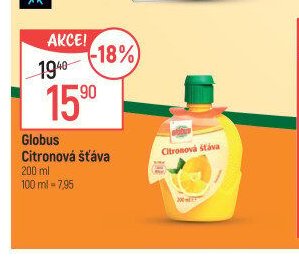 Globus Citronová šťáva