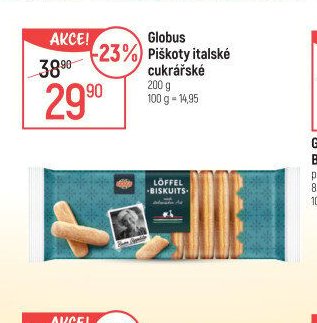 Globus Piškoty italské cukrářské