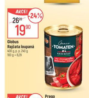 Globus Rajčata loupaná