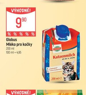 Globus Mléko pro kočky