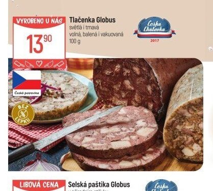 Tlačenka Globus