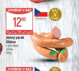Jemný párek Globus