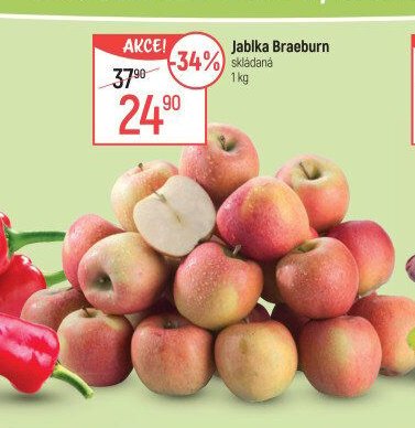 Jablka Braeburn