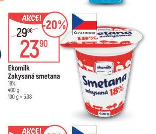 Ekomilk Zakysaná smetana