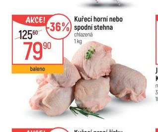 Kuřecí horní nebo spodní stehna