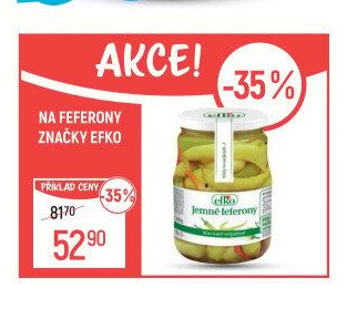 Efko Jemné feferony