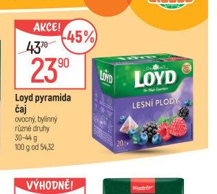 Loyd pyramida čaj