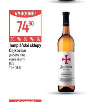 Templářské sklepy Čejkovice