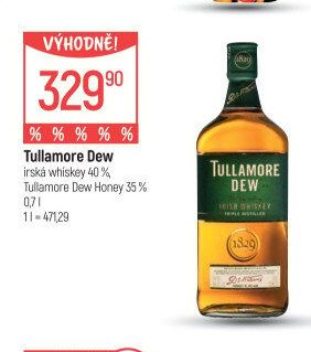 Tullamore Dew irská whiskey