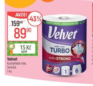 Velvet kuchyňské role
