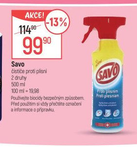 Savo čistič proti plísni