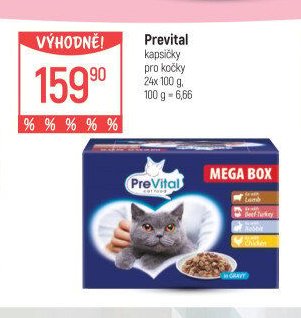 Prevital kapsičky pro kočky