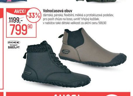 Volnočasová obuv