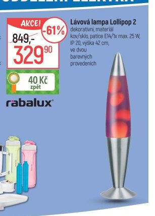 Lávová lampa Lollipop 2