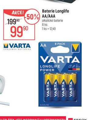 Baterie Longlife AA/AAA
