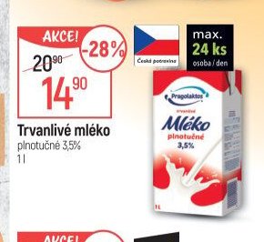 Trvanlivé mléko