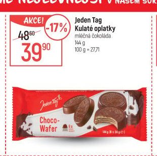 Jeden Tag Kulaté oplatky