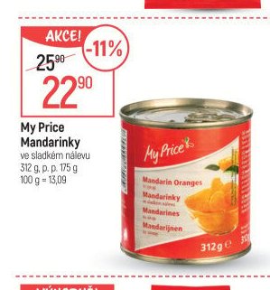 My Price Mandarinky