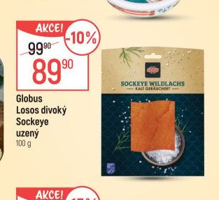 Globus Losos divoký Sockeye uzený