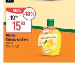 Globus Citronová šťáva