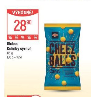 Globus Kuličky sýrové 175 g