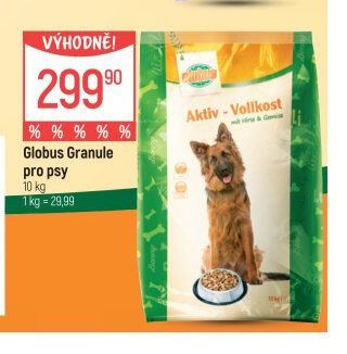 Globus Granule pro psy 10 kg