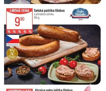 Selská paštika Globus