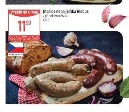 Jitrnice nebo jelítka Globus