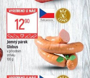 Jemný párek Globus