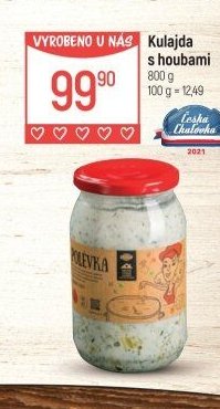 Kulajda s houbami