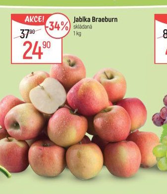 Jablka Braeburn