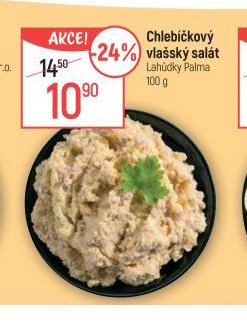 Chlebíčkový vlašský salát