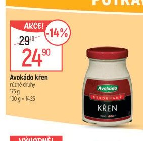 Avokádo křen