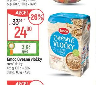 Emco Ovesné vločky