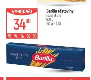 Barilla těstoviny