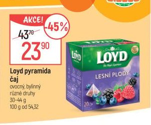 Loyd pyramida čaj