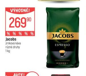 Jacobs zrnková káva