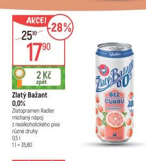 Zlatý Bažant 0,0%