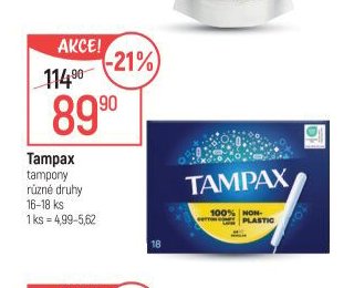 Tampax tampony