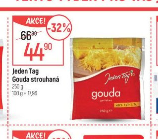 Jeden Tag Gouda strouhaná