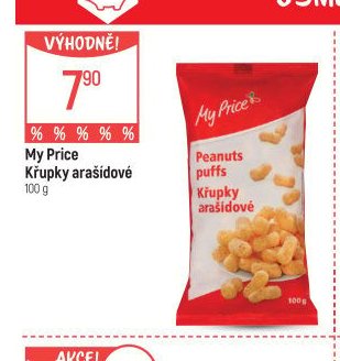 My Price Křupky arašídové