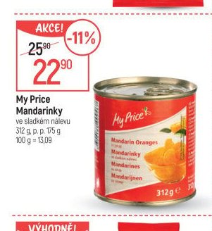 My Price Mandarinky